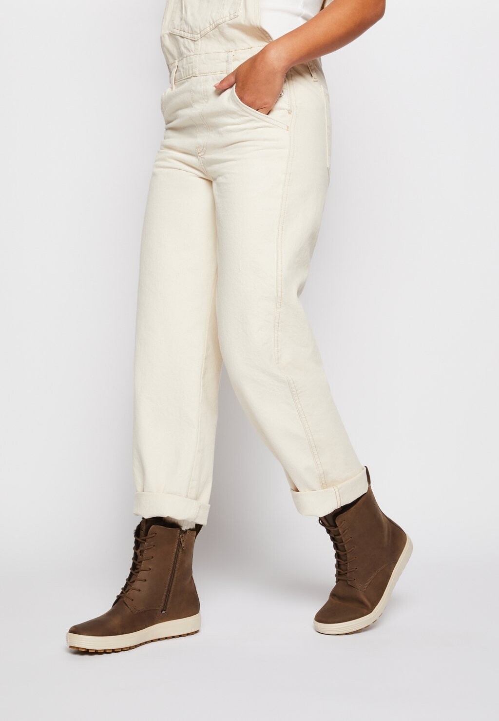 

Зимние ботинки SOFT 7 TRED ECCO, цвет birch