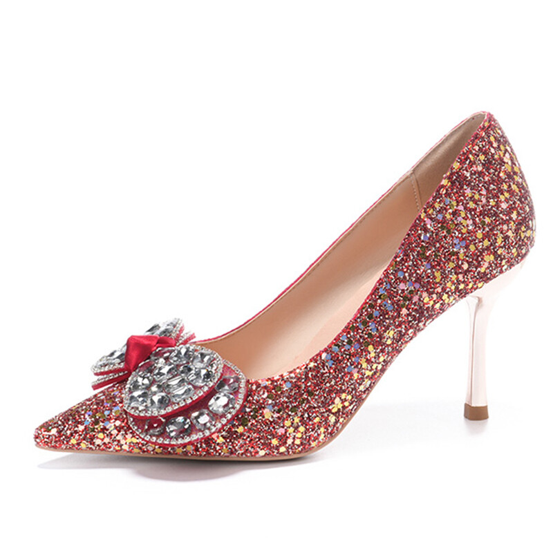 

Туфли женские на высоком каблуке Be Good, цвет Burgundy 8cm