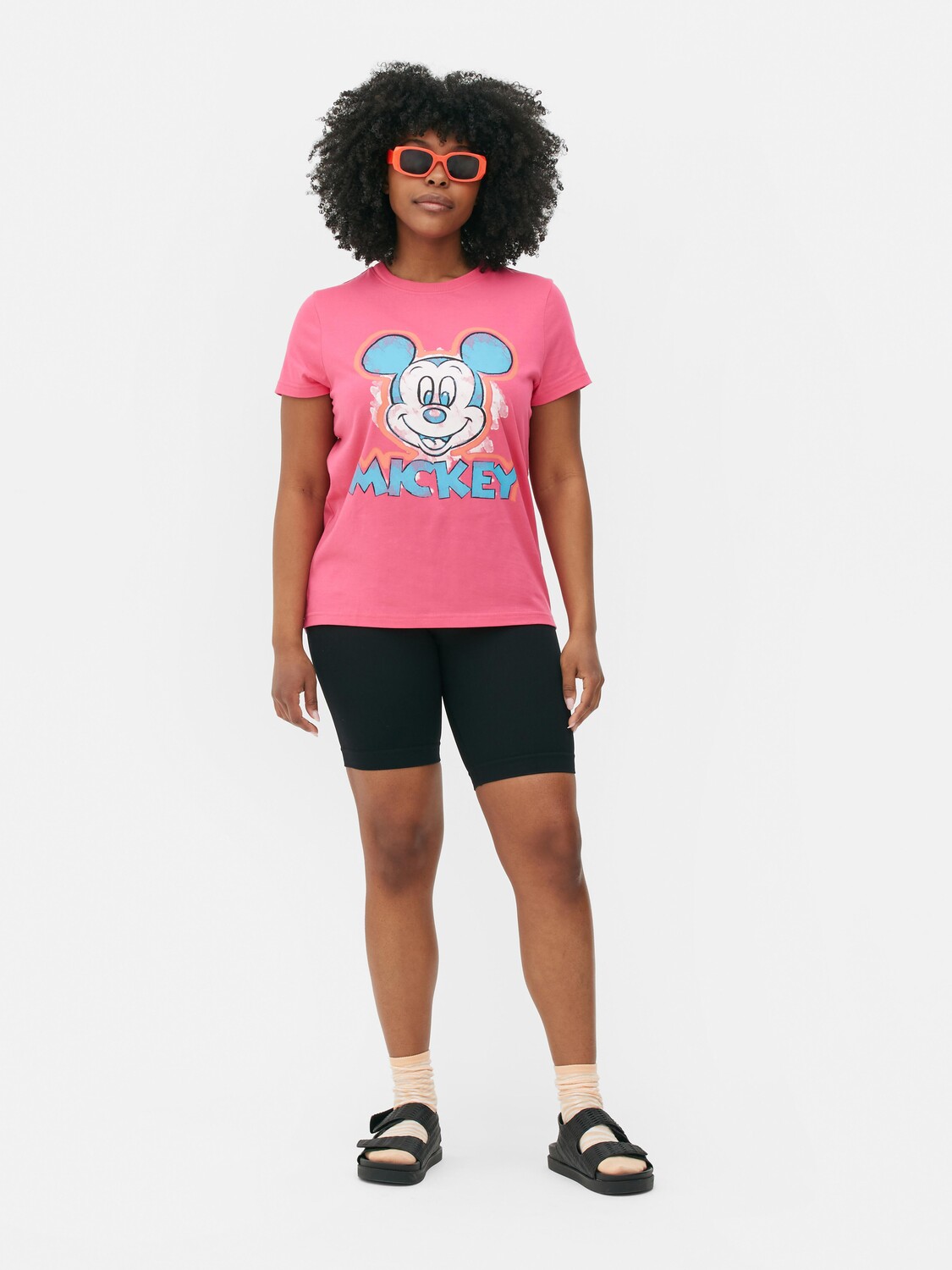 

Футболка Disney с Микки Маусом Primark, розовый