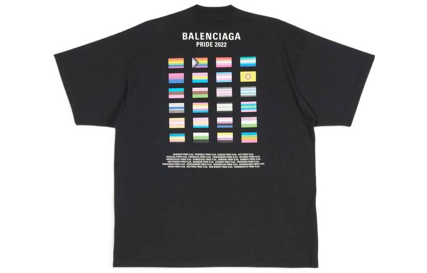 Balenciaga Мужская футболка, черный футболка мужская demix черный