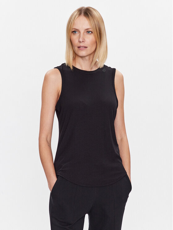 

Топ классической посадки Dkny Sport, черный