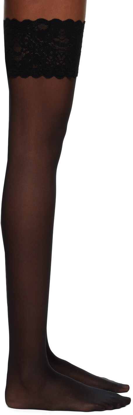 

Черные носки Satin Touch 20 Wolford