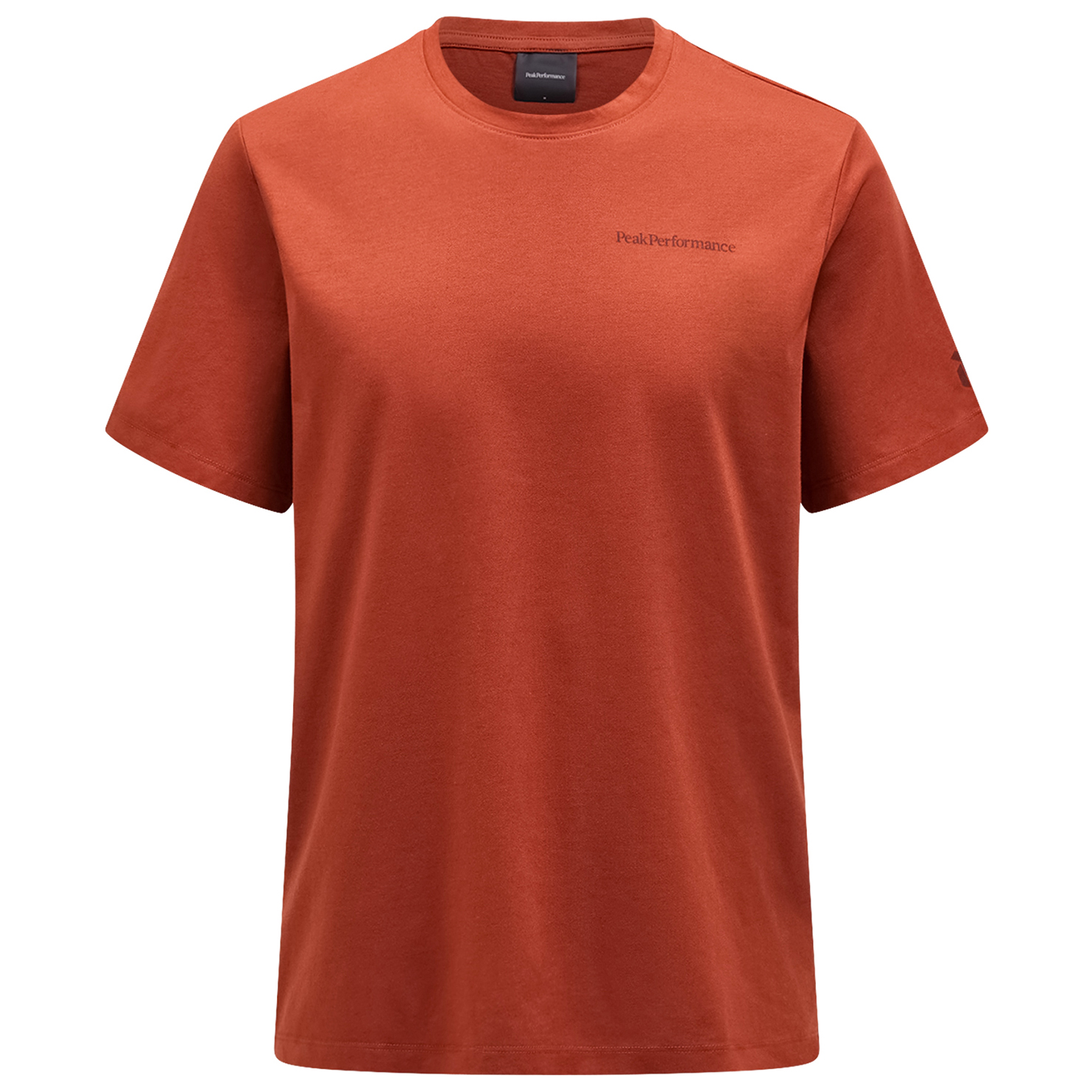 футболка с принтом original tee peak performance цвет med grey melange black Функциональная рубашка Peak Performance Explore Graphic Tee, цвет Spiced