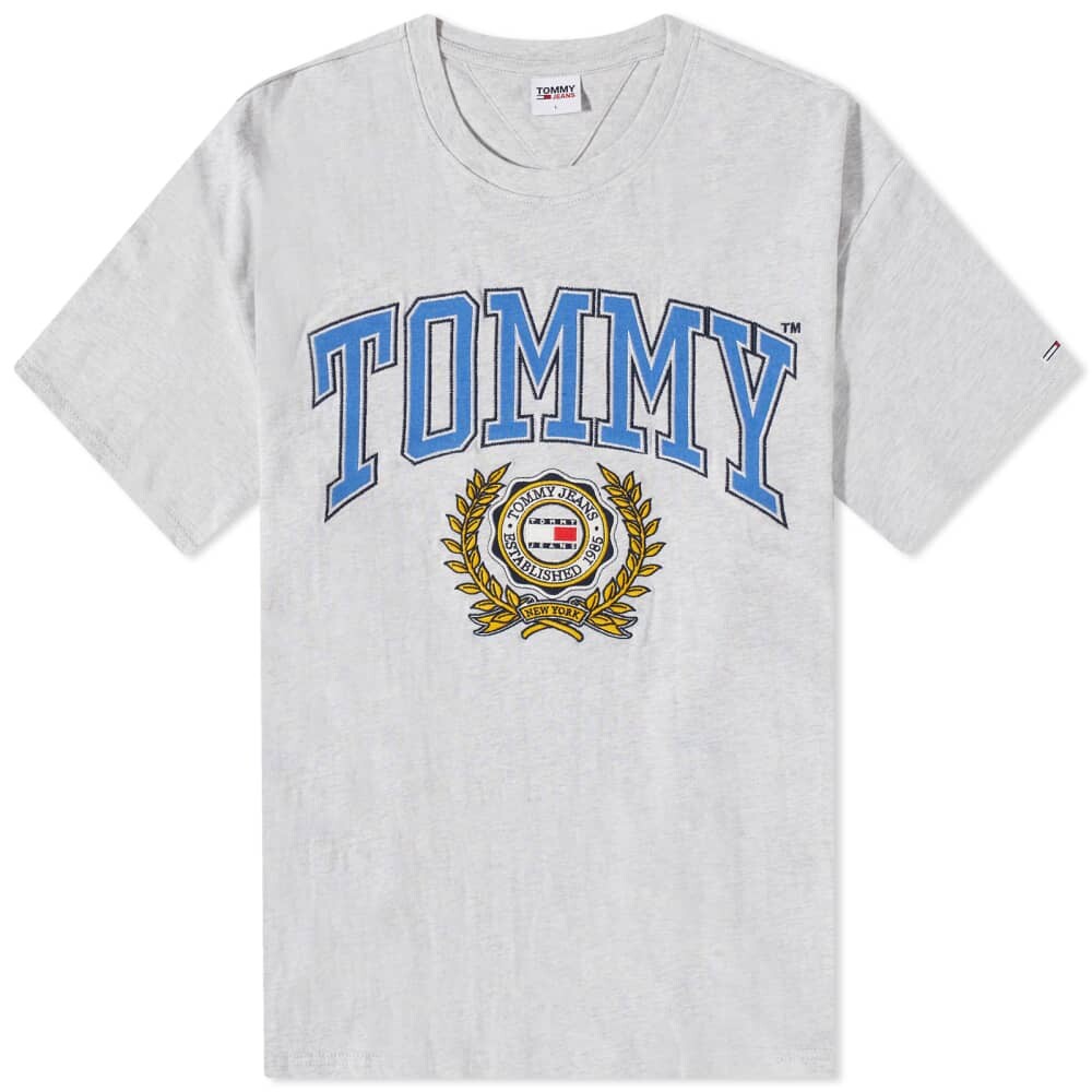 

Футболка Tommy Jeans Skater College, серый