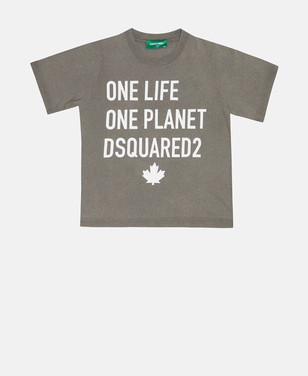 

Футболка Dsquared2, темно-серый