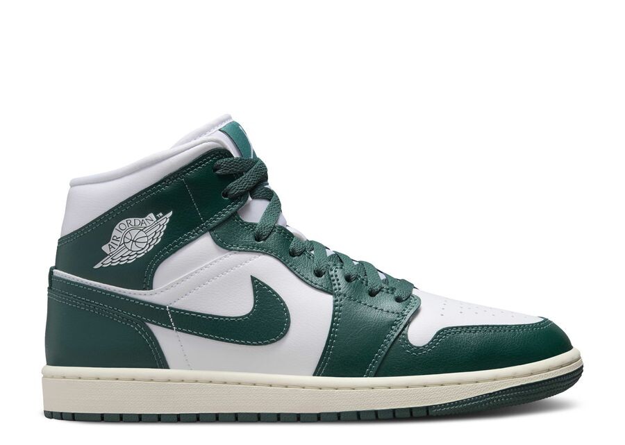 

Кроссовки Air Jordan Wmns Jordan 1 Mid, цвет Oxidized Green
