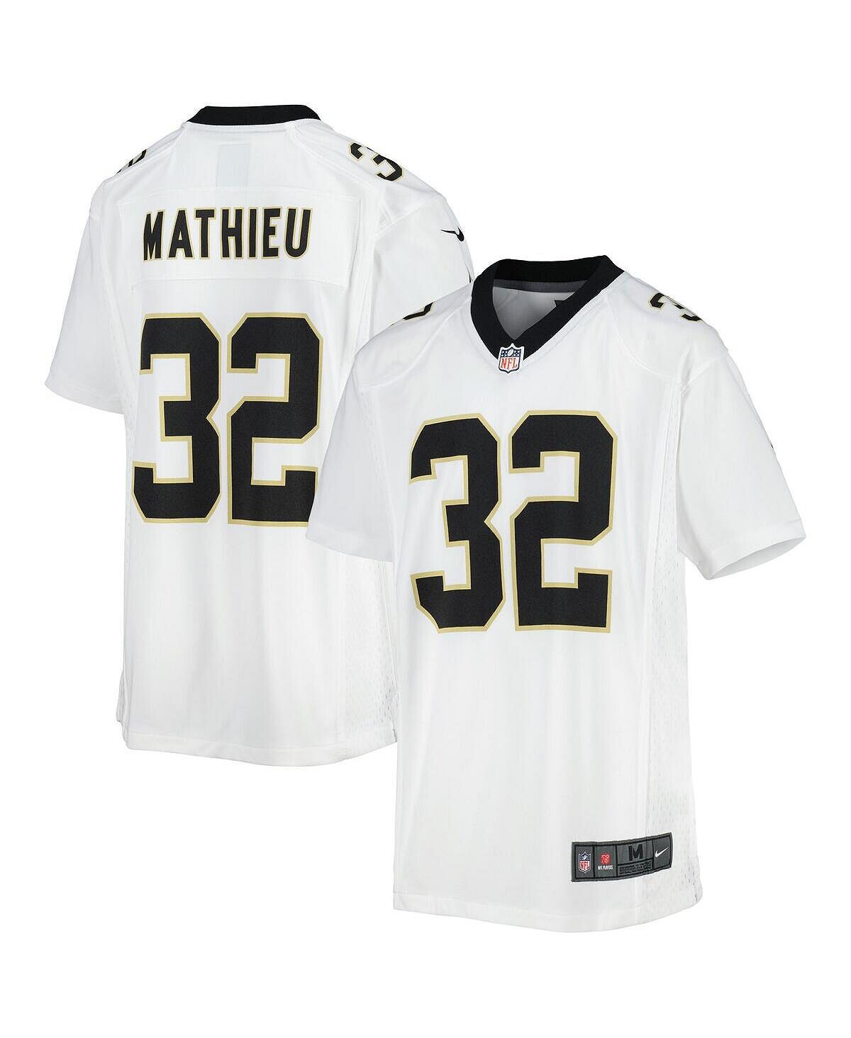 

Белая футболка Big Boys Tyrann Mathieu New Orleans Saints Nike