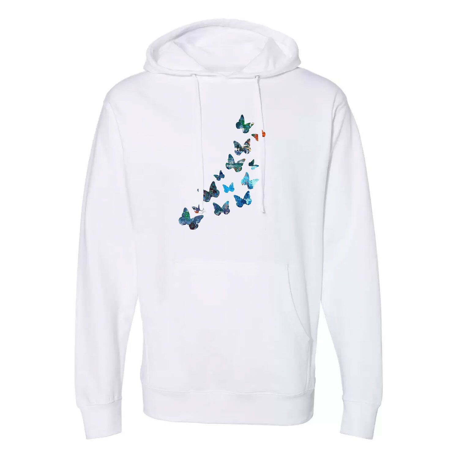

Толстовка Kelly Styne Butterfly для взрослых Licensed Character, белый
