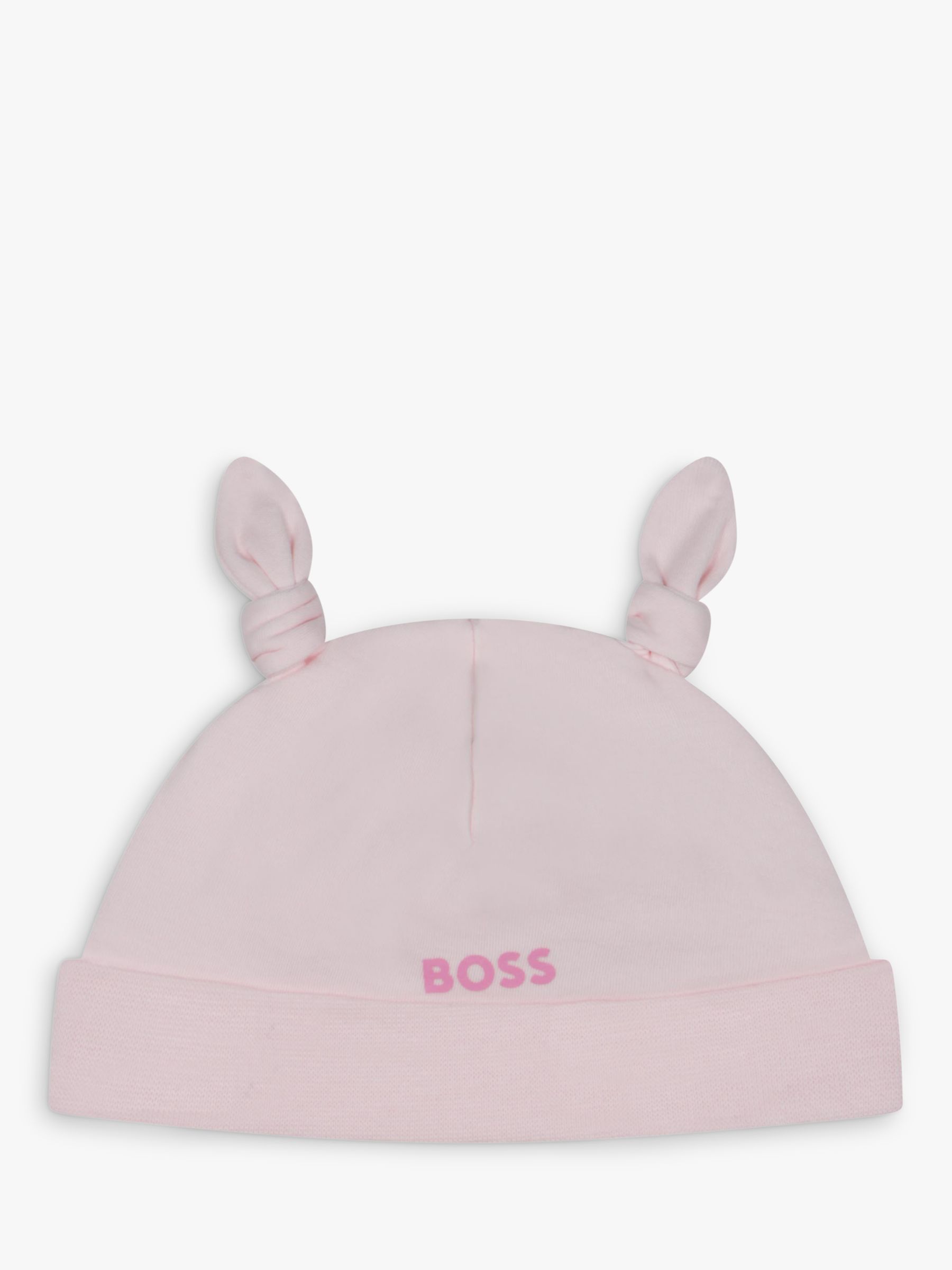 

HUGO BOSS Baby Logo Кепка с узлом, светло-розовая