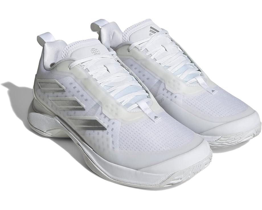 Кроссовки Adidas Avacourt, цвет White/Silver Metallic/White