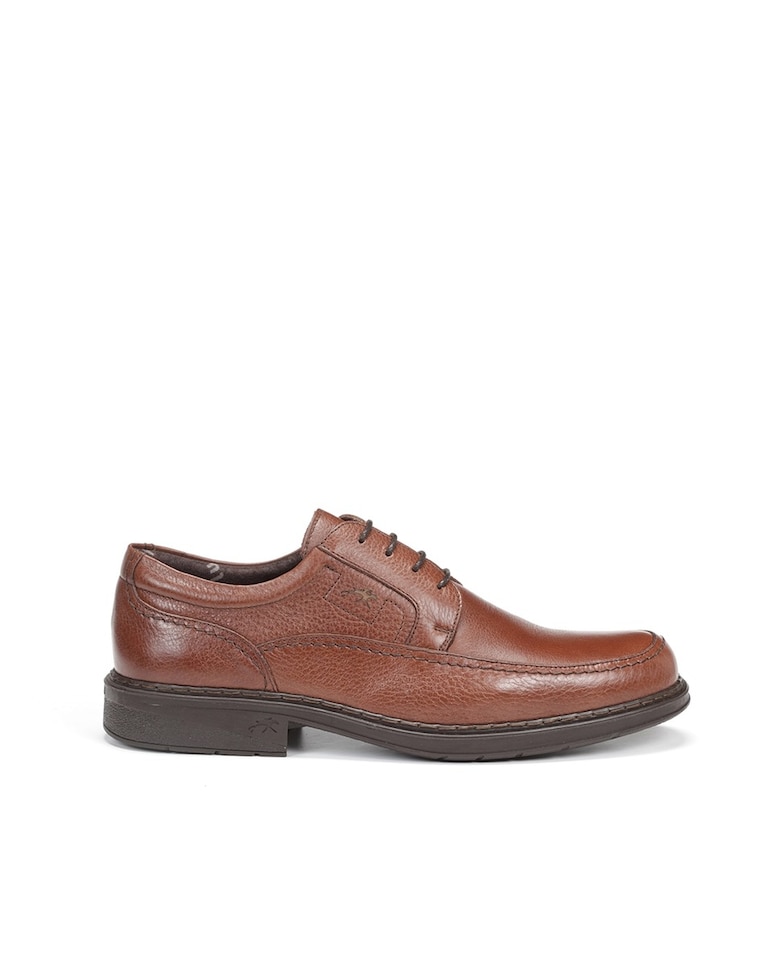 Мужские коричневые кожаные туфли на шнуровке Fluchos, коричневый мужские черные кожаные туфли на шнуровке fluchos черный
