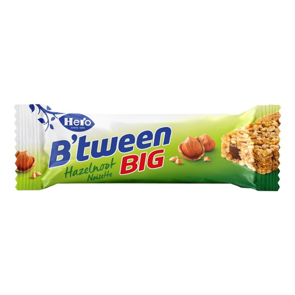 

Hero Inbetween батончики-мюсли с фундуком и миндалем 24 батончика по 50 грамм