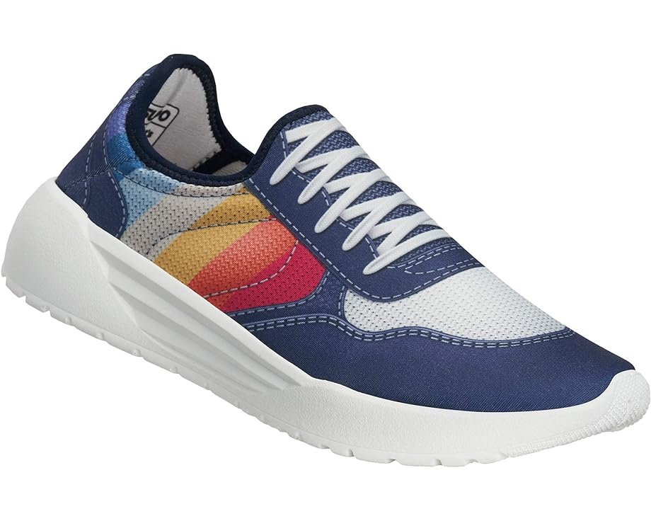 Кроссовки Psudo Slip on Court Sneakers, цвет Blue/Multi