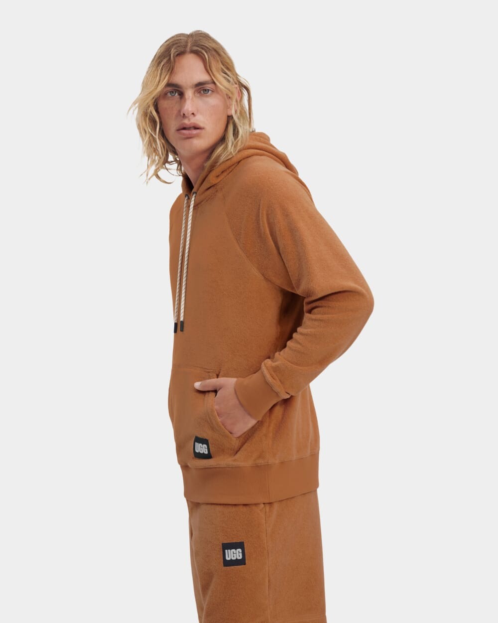 

Толстовка Terrance Hoodie UGG, коричневый