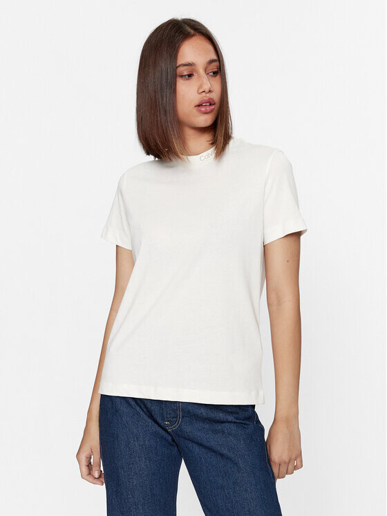 

Футболка стандартного кроя Calvin Klein, экрю