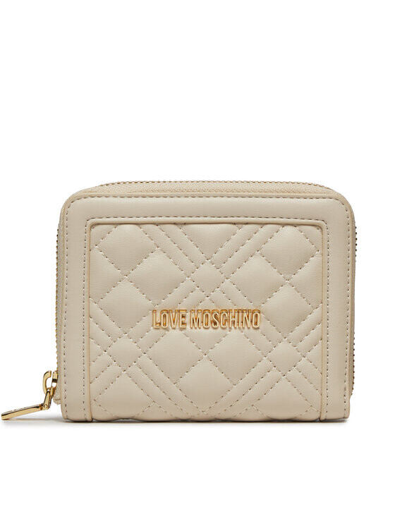 

Большой женский кошелек Love Moschino, экрю