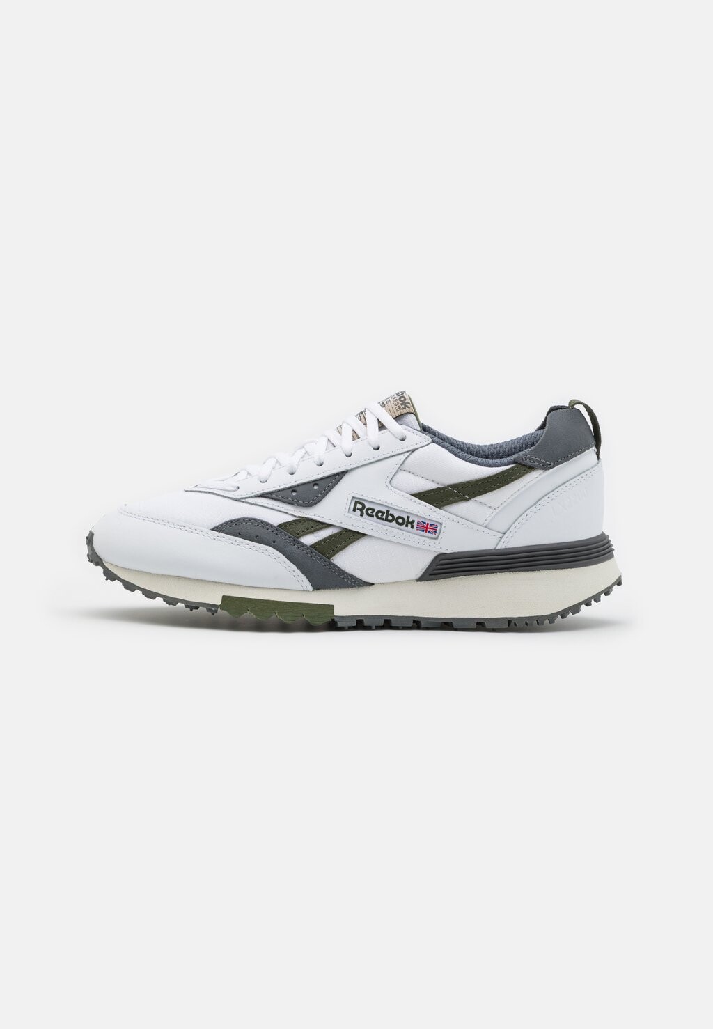 

Полукеды LX2200 UNISEX Reebok, обувь белый/холодно-серый 6/университетский зеленый