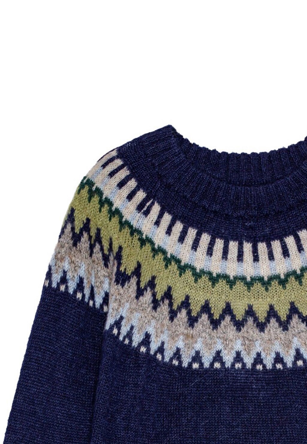 

Джемпер BAE FAIR ISLE Molo, темно-синий