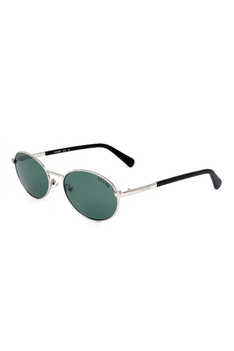 цена Солнцезащитные очки овальной формы Guess, зеленый