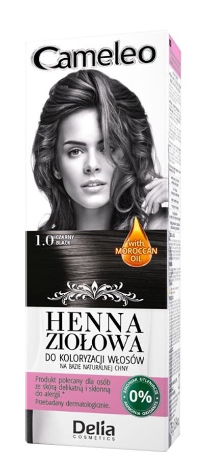 

Delia Cameleo 1.0 Czarny хна для волос, 75 g