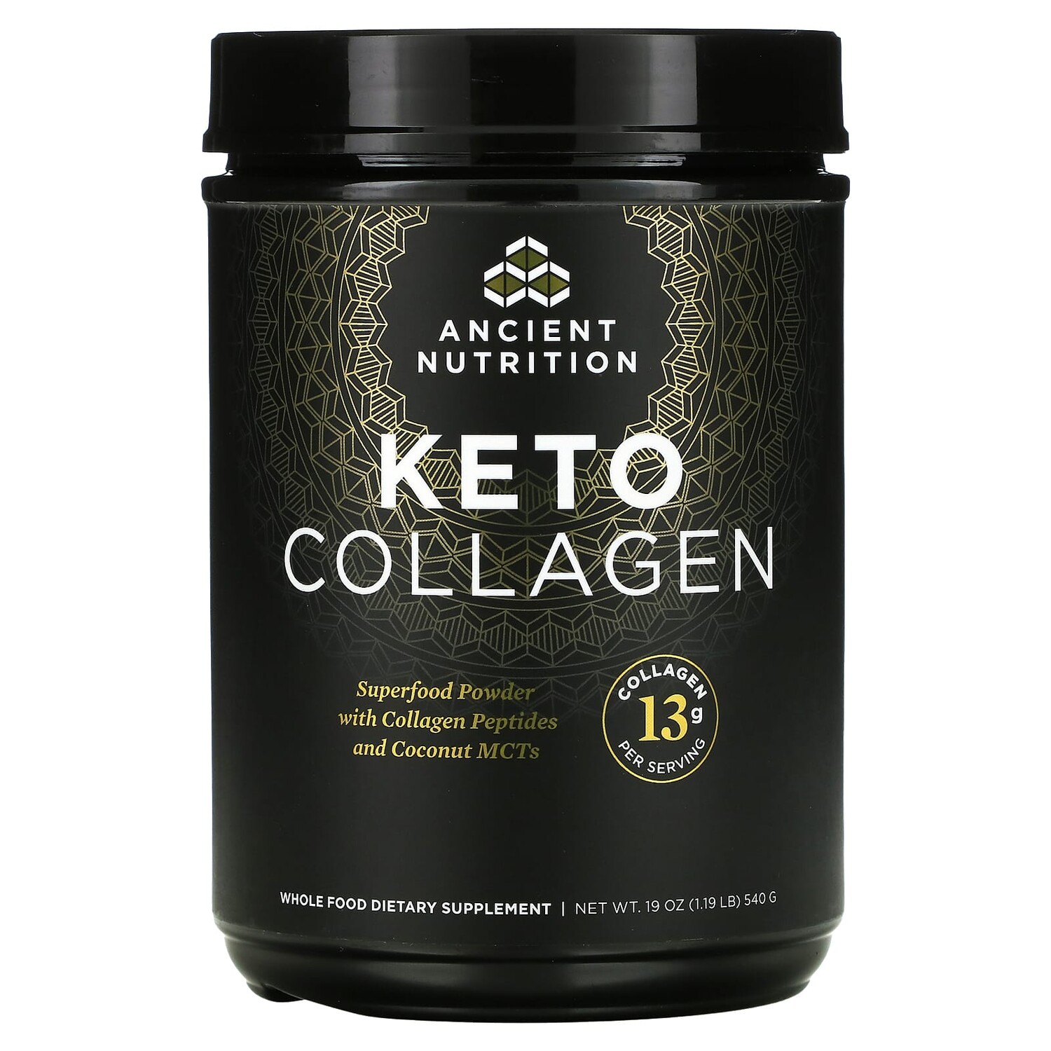 

Keto Collagen, 540 г (1,19 фунта), Dr. Axe / Ancient Nutrition