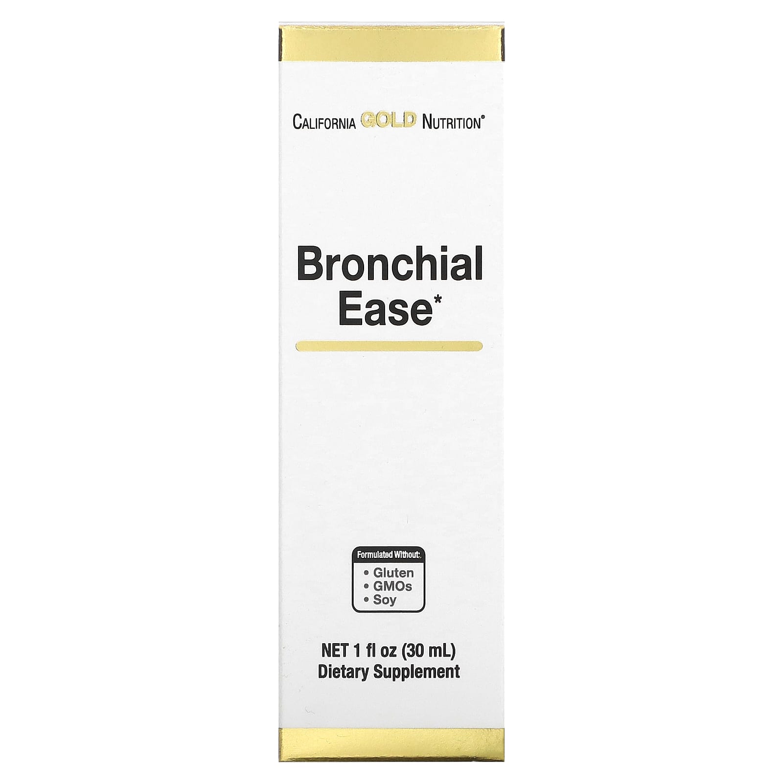 

Bronchial Ease, 30 мл (1 жидк. унция), California Gold Nutrition