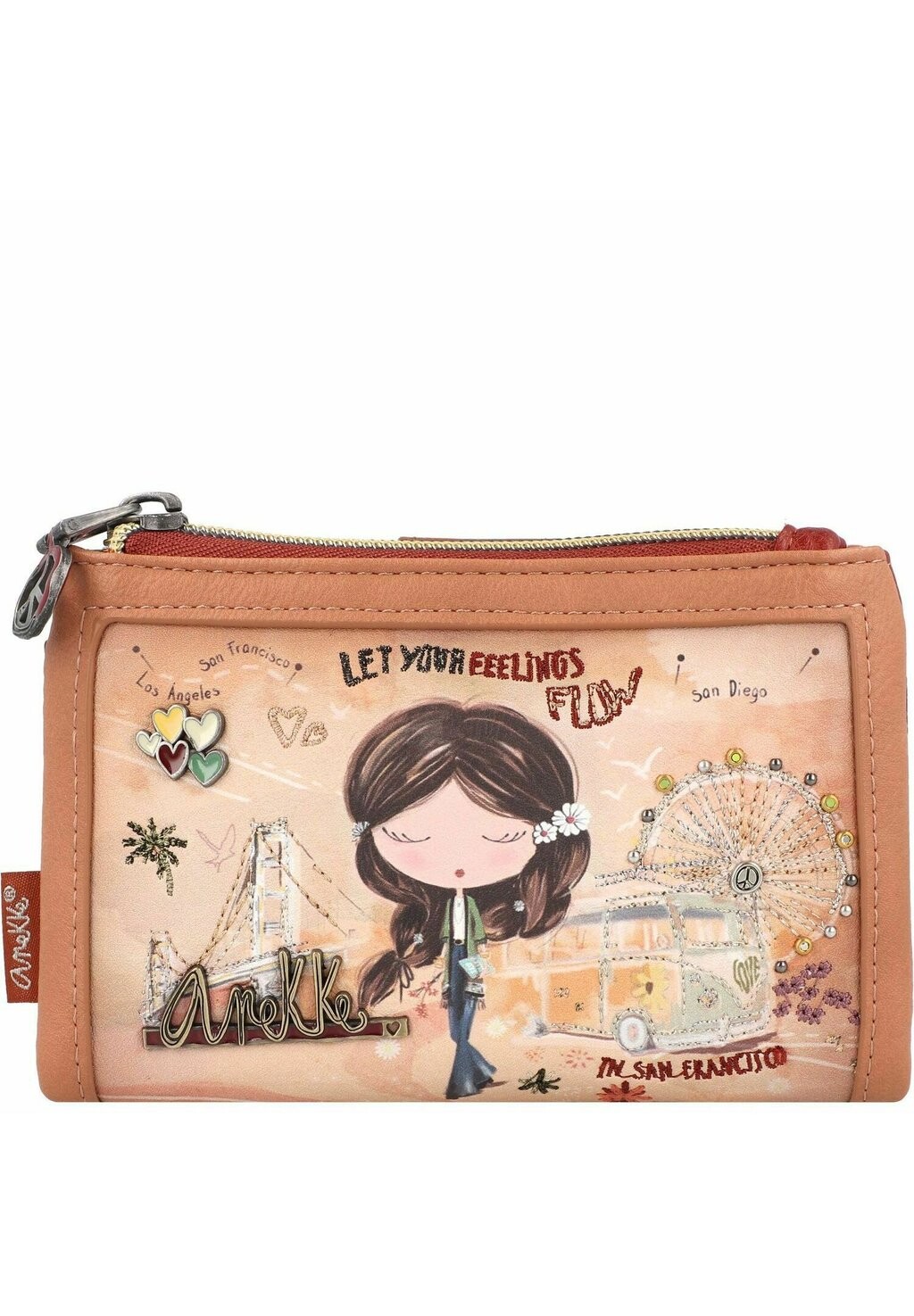 

Кошелек PEACE & LOVE RFID Anekke, цвет mehrfarbig