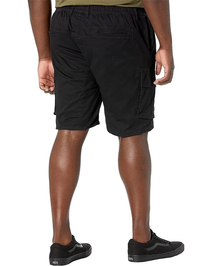 

Шорты Johnny Bigg Big & Tall Jordan Cargo Shorts, черный