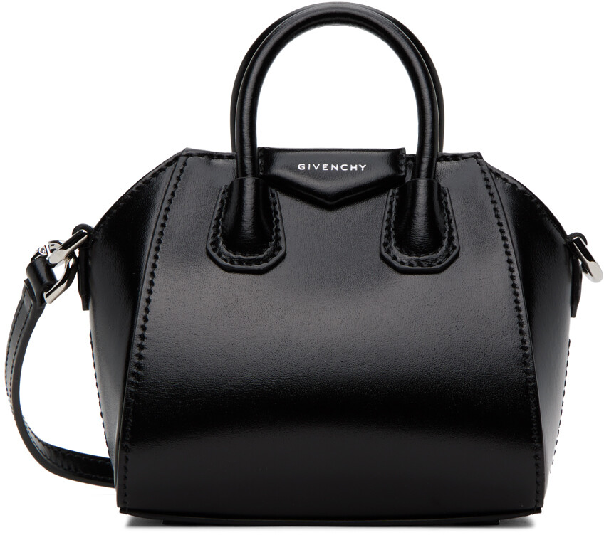 

Черная сумка Micro Antigona Givenchy