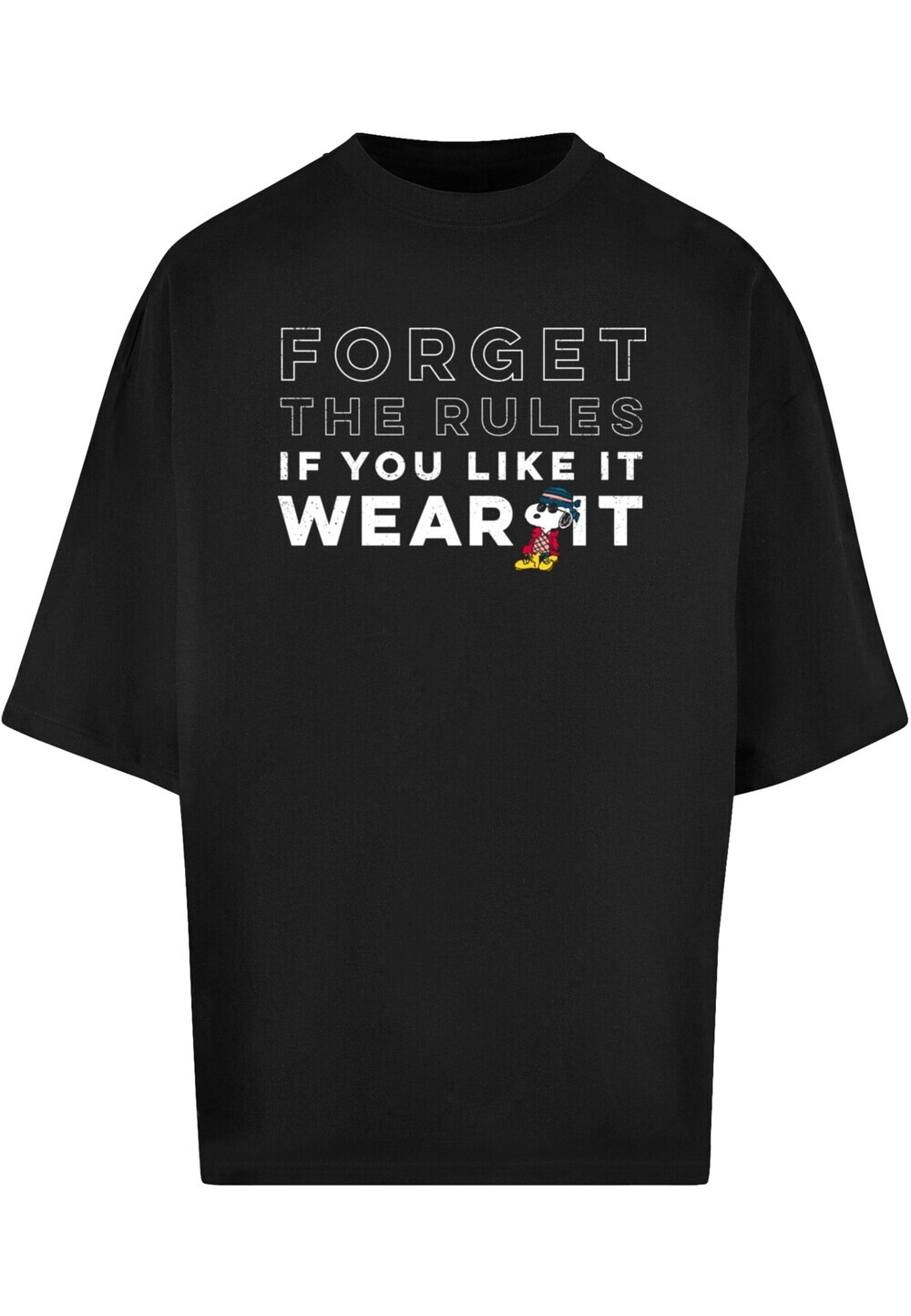 

Футболка Merchcode Peanuts - If You Like It Wear It, черный