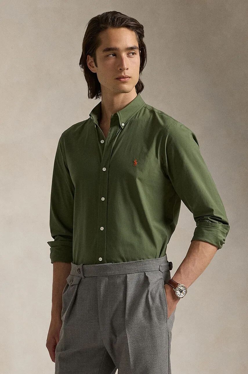 

Рубашка Polo Ralph Lauren, зеленый