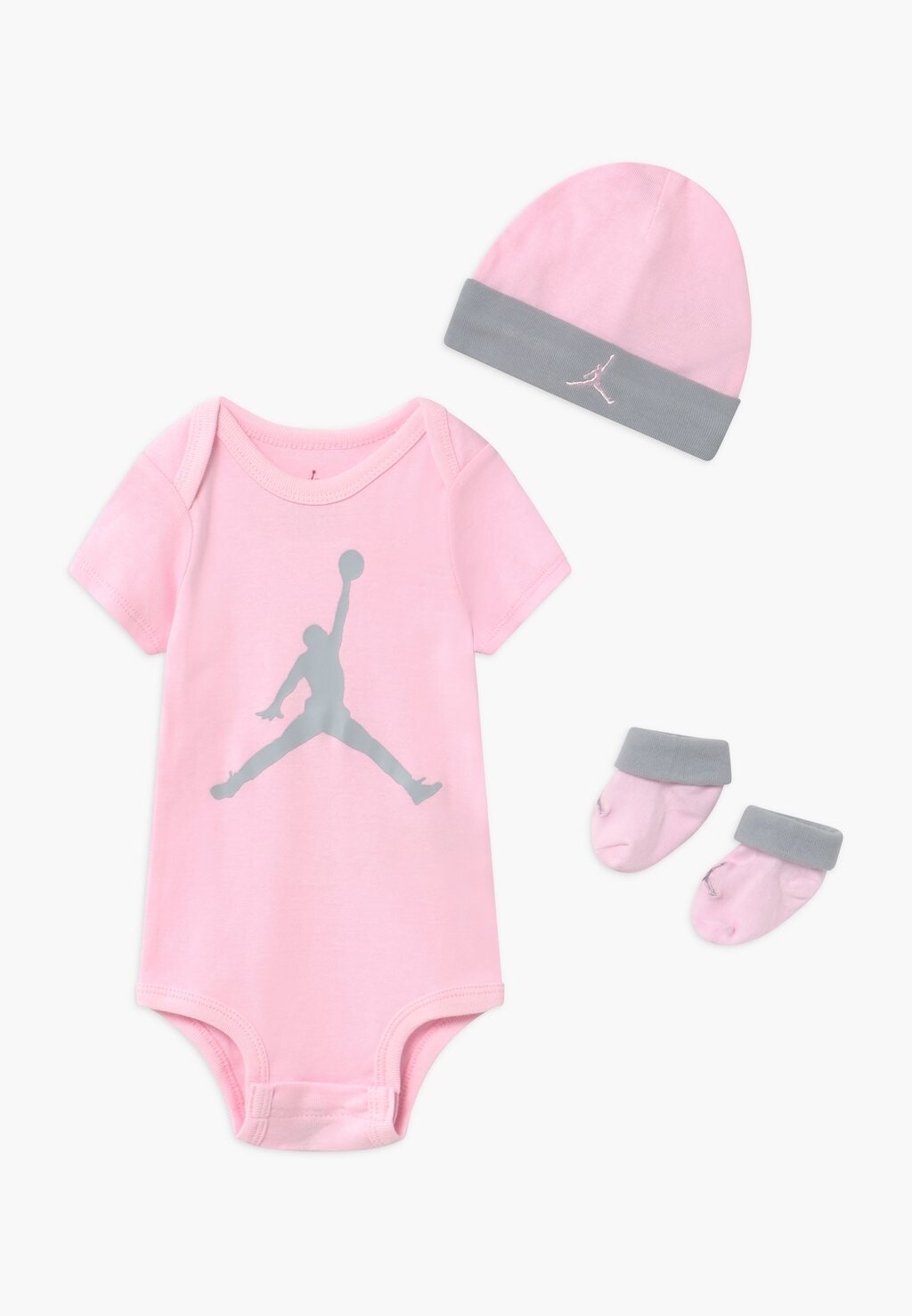 

Футболка с принтом Jumpman Bootie Set Unisex Jordan, цвет pink foam
