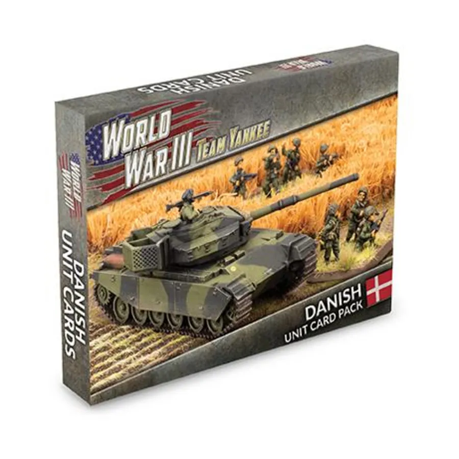 

Карты датских отрядов, Team Yankee - World War III - Core & Assorted