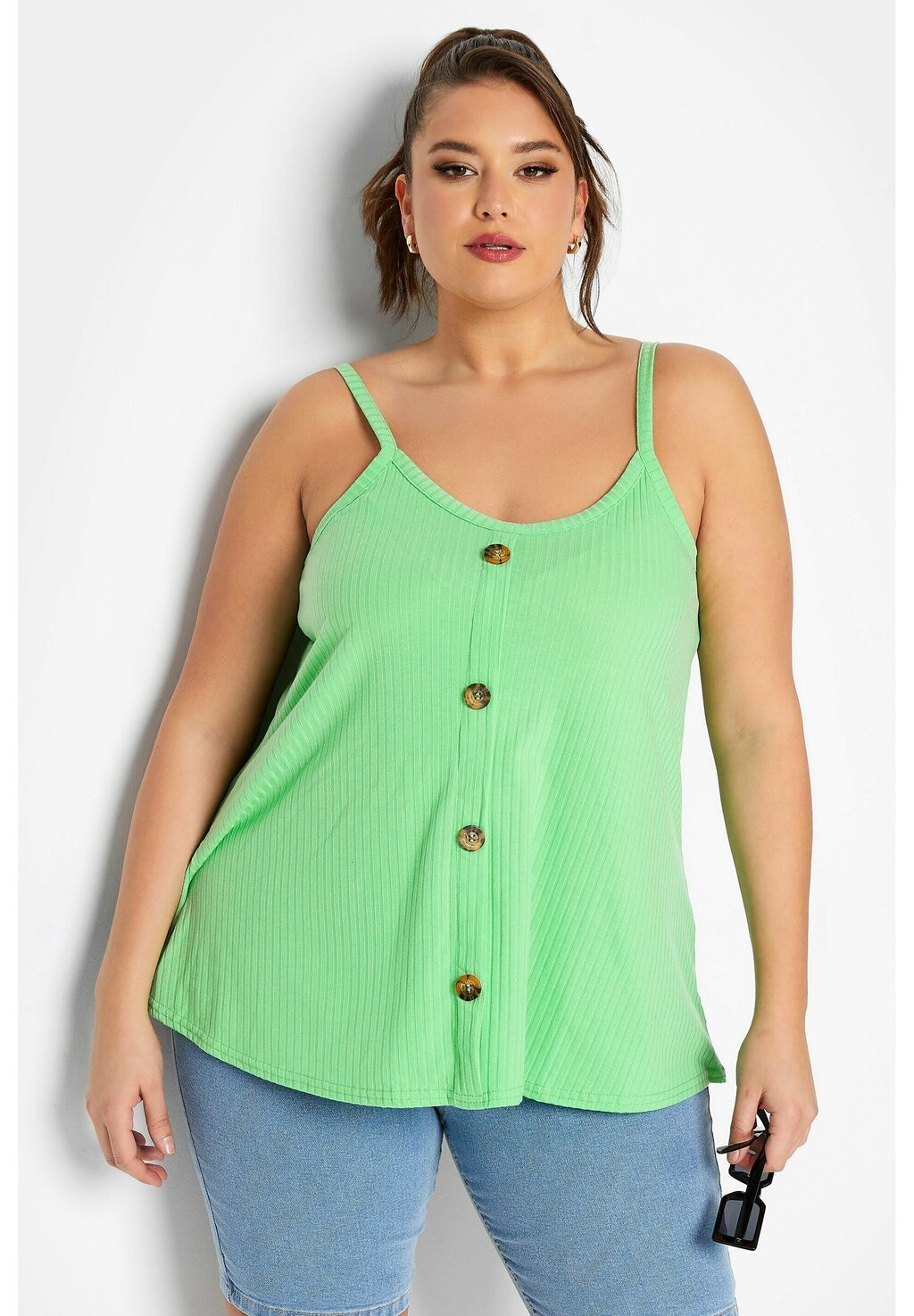 

Топ Yours Clothing, зеленый