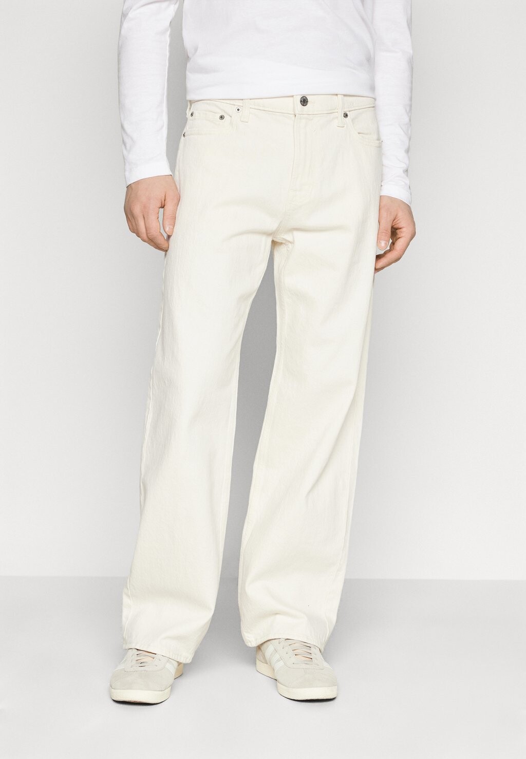 

Джинсы Baggy Signature Baggy Hollister Co., цвет ecru