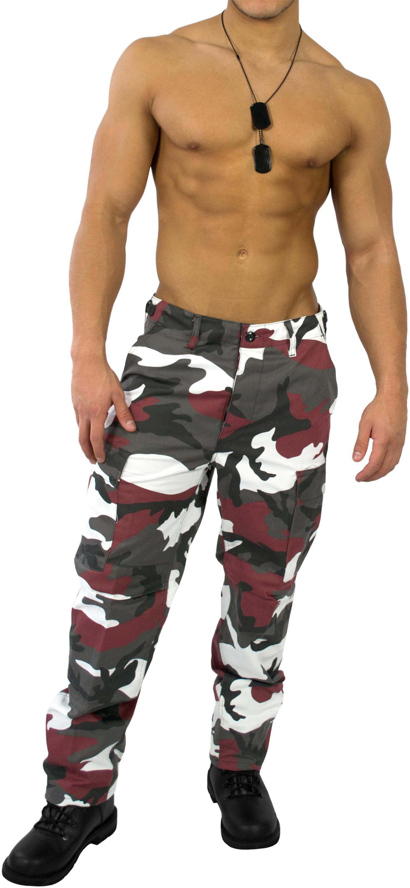 Брюки Normani Outdoor Sports Herren Outdoorhose „Trooper“, цвет Red Camo outdoor moving red