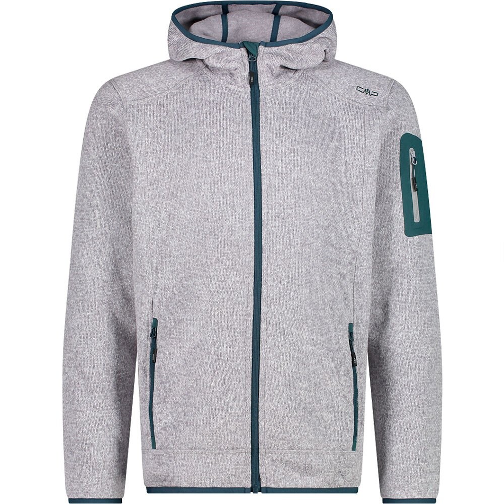 

Куртка CMP 3H60847N Hooded Fleece, серый