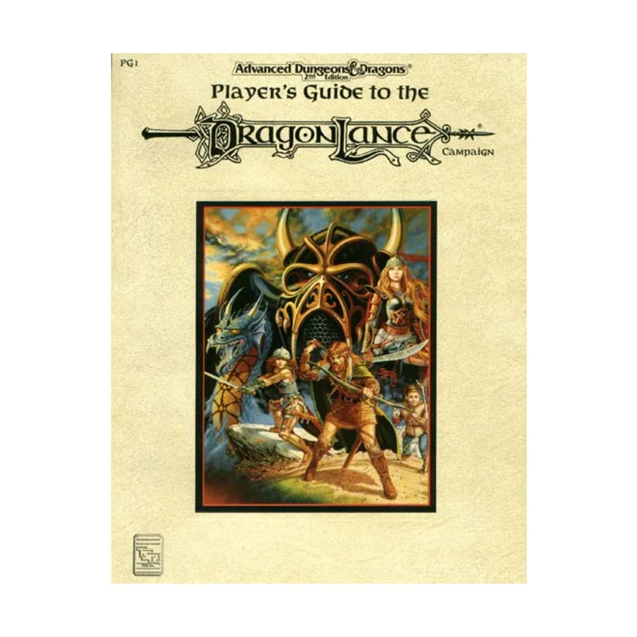 

Player's Guide to the Dragonlance Campaign, Dragonlance - Sourcebooks & Box Sets, мягкая обложка