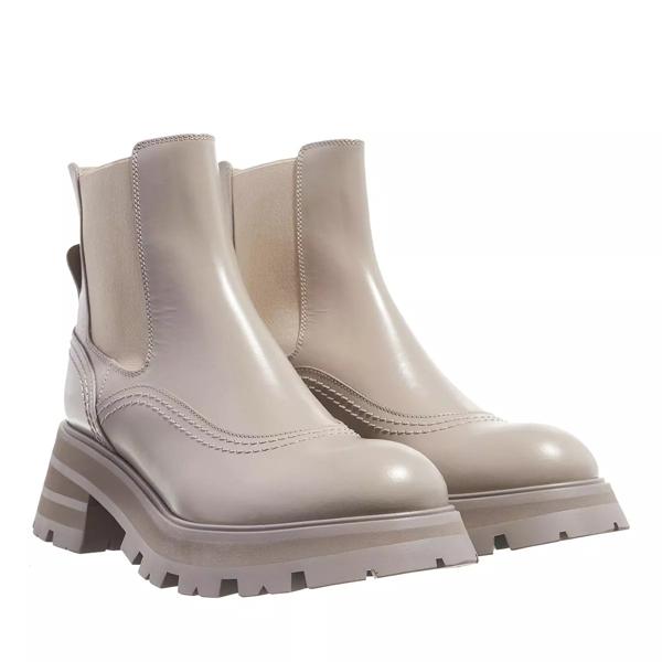 Ботинки wander boots leather Alexander Mcqueen, серый цена и фото