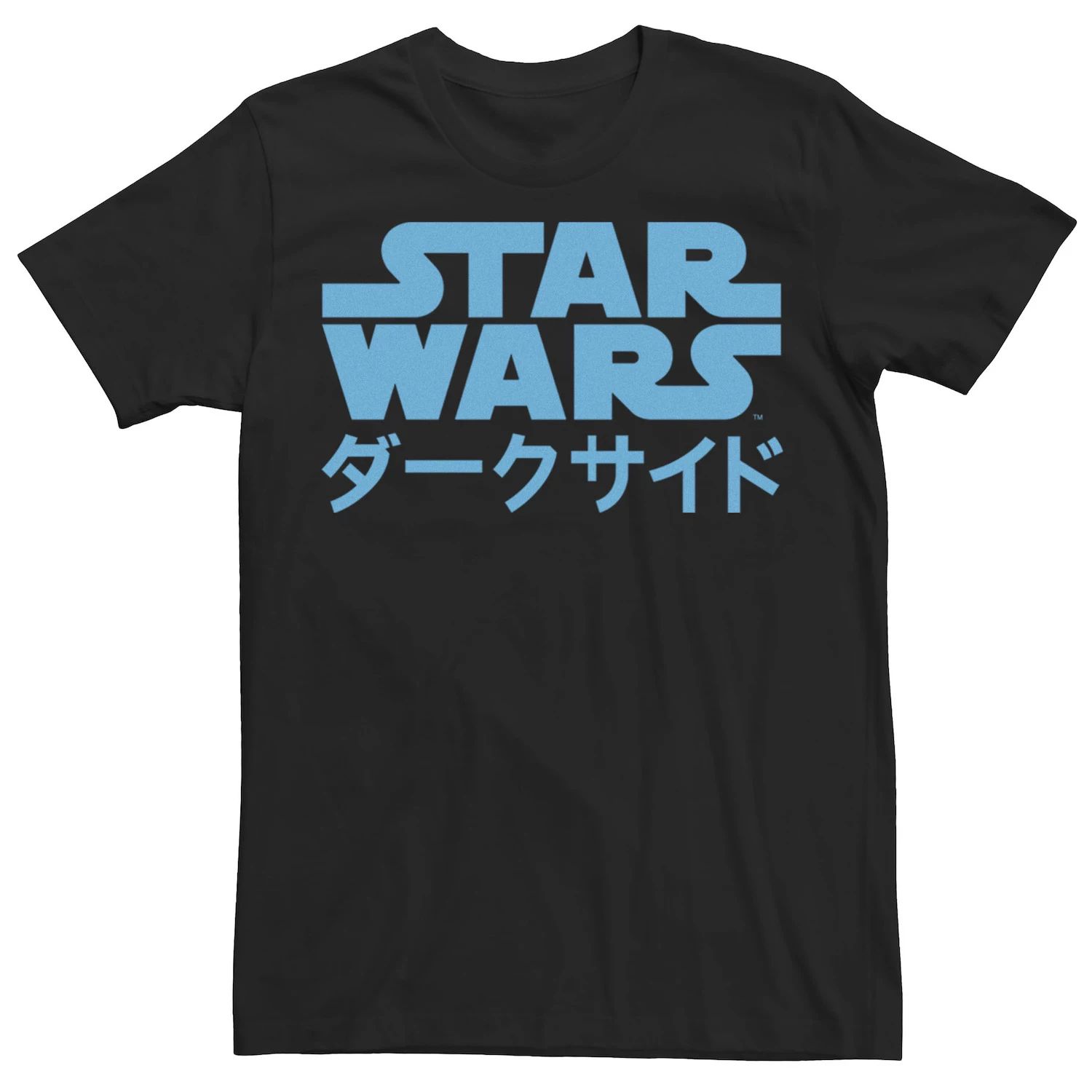 цена Мужская футболка с логотипом кандзи «Звездные войны», Черная Star Wars, черный
