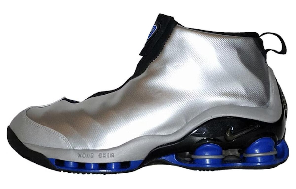

Кроссовки Nike Shox VC Metallic Silver, белый
