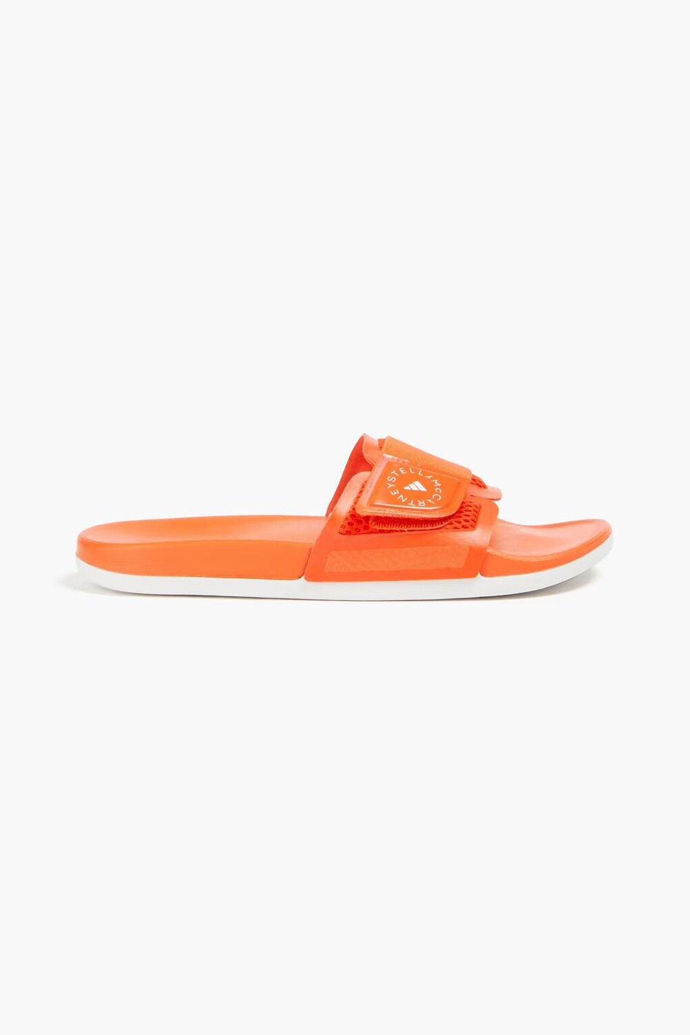 

Печатные сетчатые слайды Adidas By Stella Mccartney, ярко оранжевый