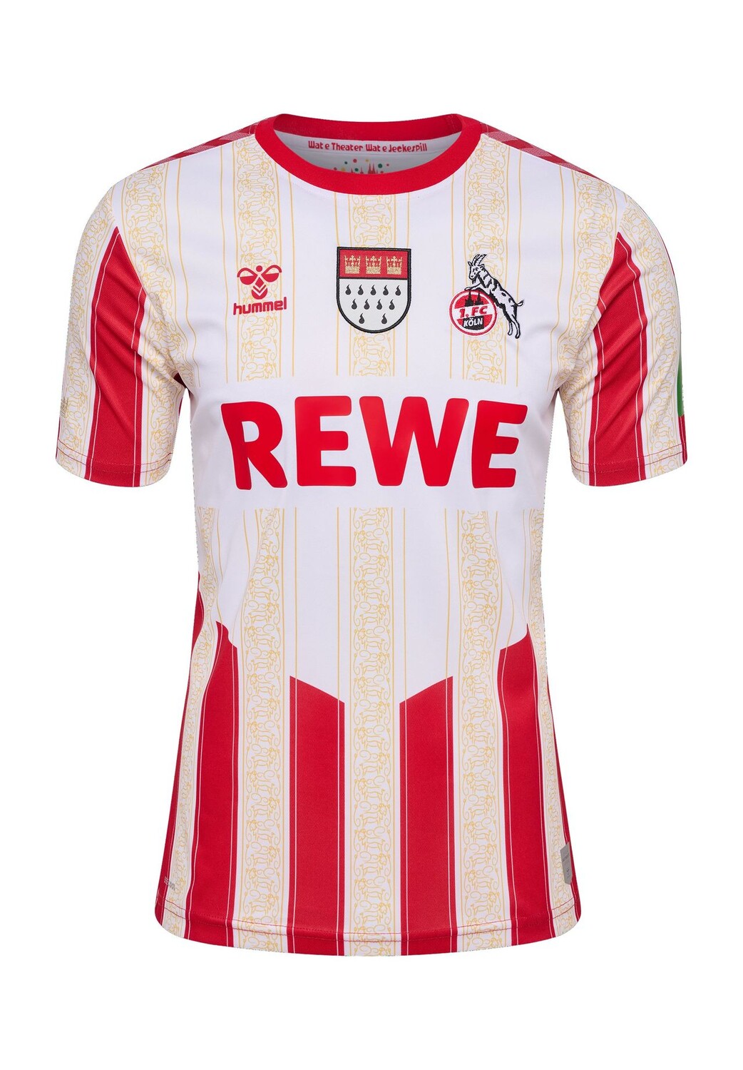 

Футболка ФК Кёльн, 11/2023, карнавальная, мужская hummel, цвет White True