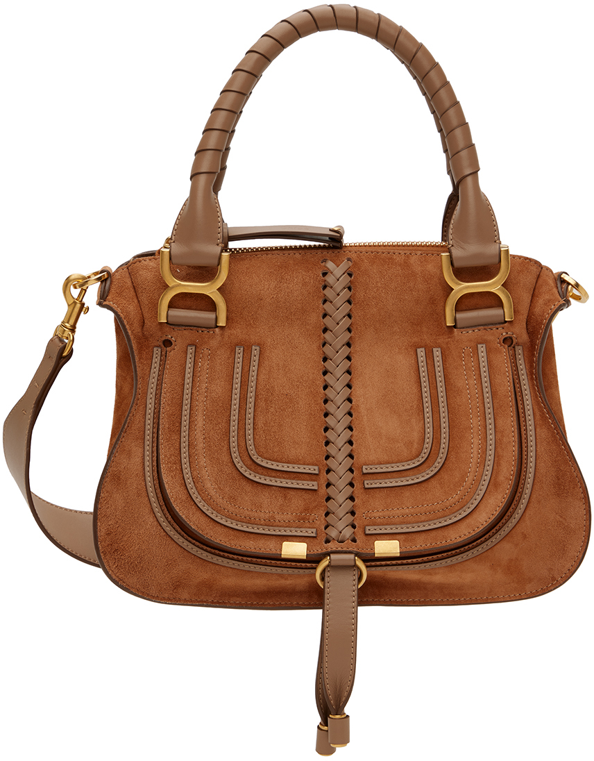 Маленькая светло-коричневая сумка Marcie Chloe