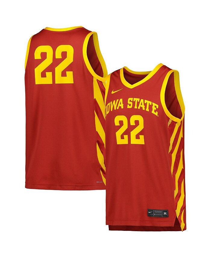 

Мужская баскетбольная майка Cardinal Iowa State Cyclones реплика Nike, красный