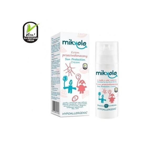 

Детский солнцезащитный крем SPF15 - 50 мл Mikkolo -