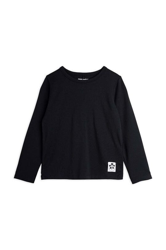 

Детский лонгслив Mini Rodini, черный