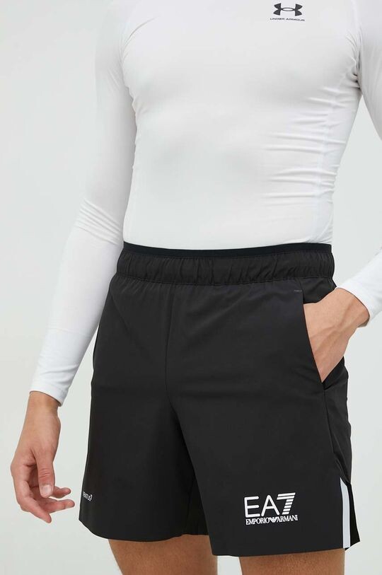 

Шорты EA7 Emporio Armani, черный