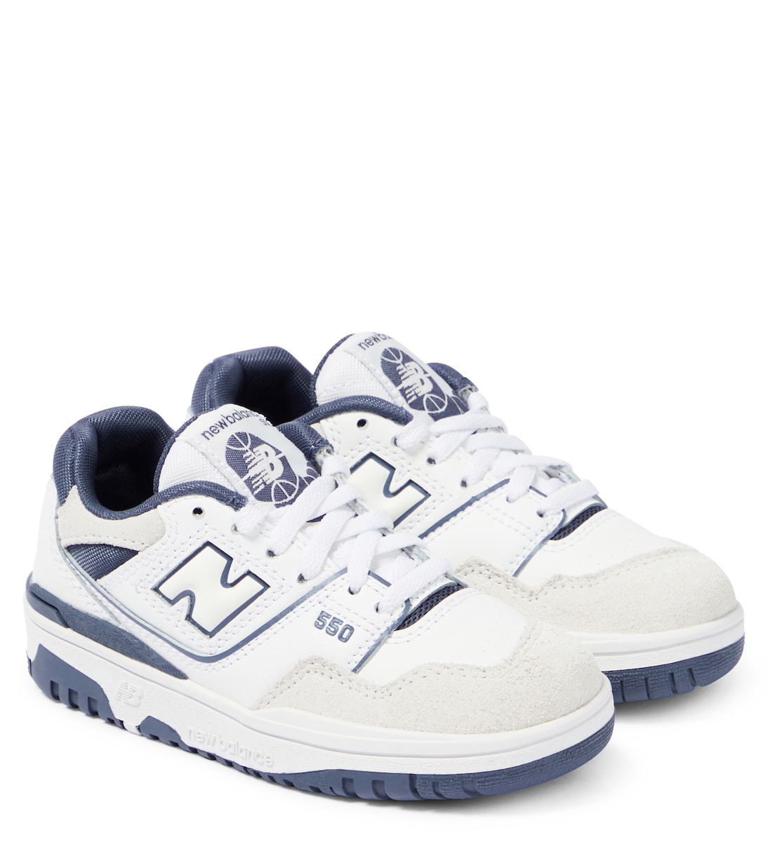 

Кроссовки 550 New Balance Kids, белый