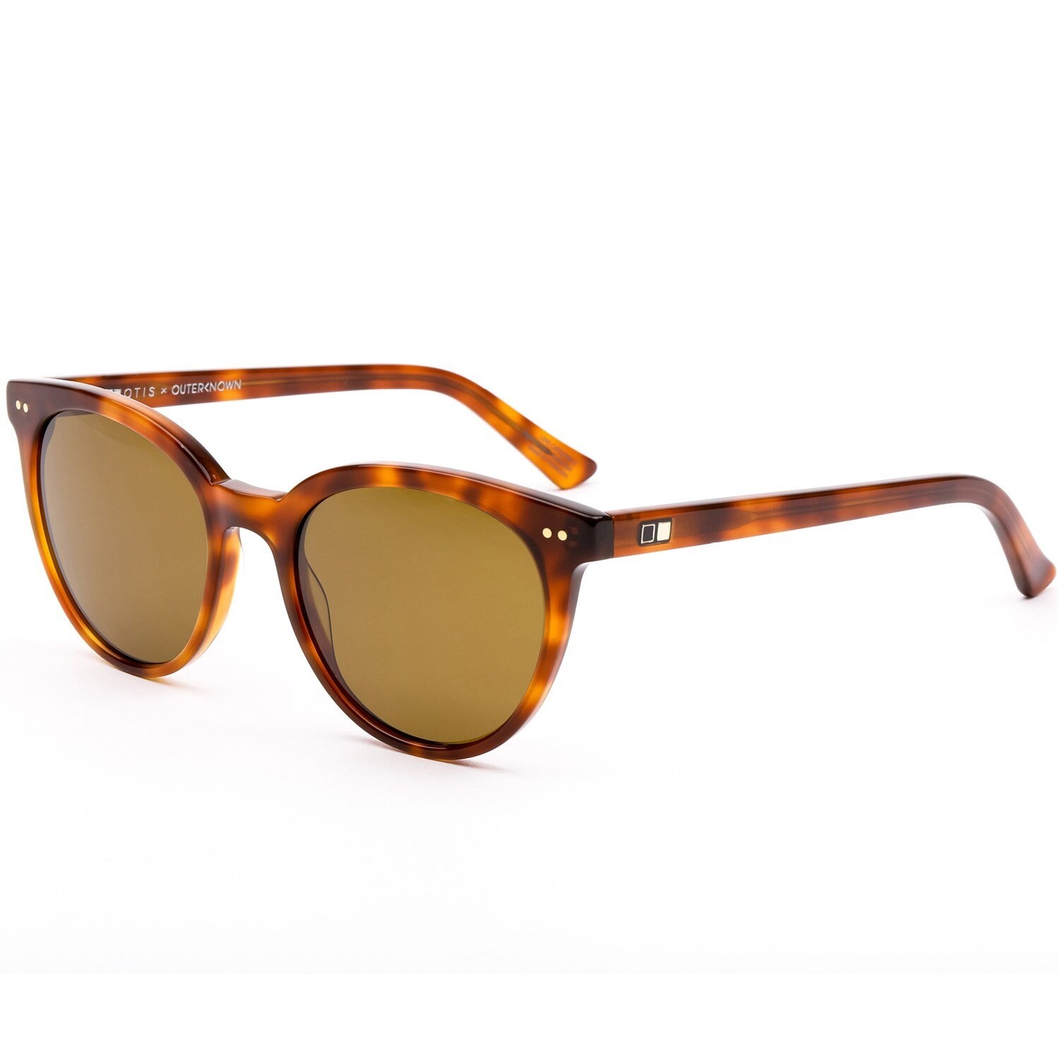 

Солнцезащитные очки OTIS x OUTERKNOWN Jazmine Eco, цвет Clay Tort/Brown Polar
